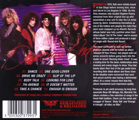 Ratt: Dancing Undercover [CD]