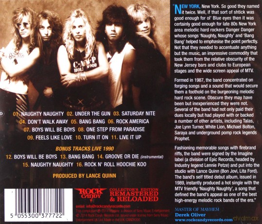 Danger Danger: Danger Danger [CD]