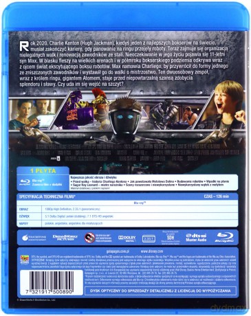 Giganci ze stali (Real Steel) [Blu-Ray]