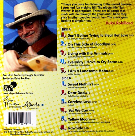 Duke Robillard: Ear Worms [Winyl]