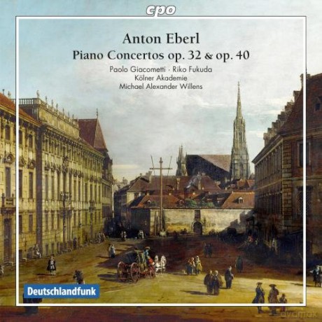 Giacomettifukudawillens: Eberlpiano Concertos Op 32 Op 40 [CD]
