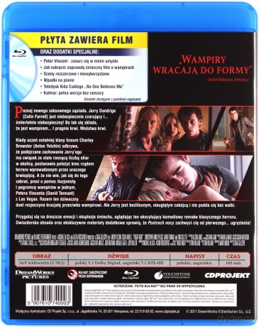 Postrach nocy (2011) (Disney) [Blu-Ray]