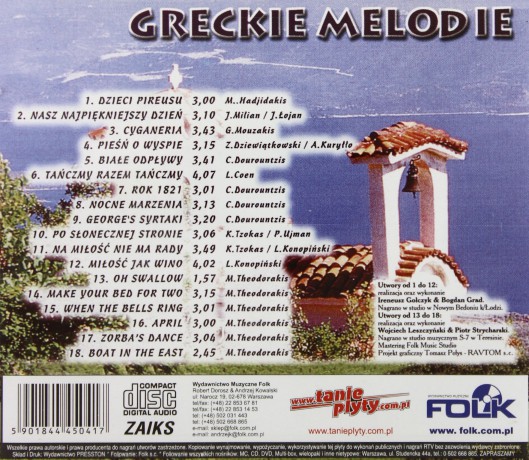 Greckie melodie - W rytmie Zorby [CD]