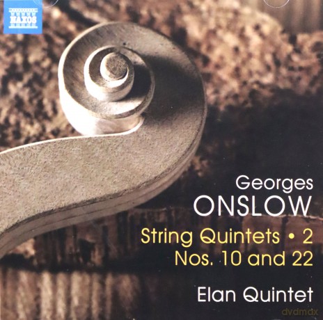 Elan Quintet: Georges Onslow: String Quintets. Vol. 2 [CD]
