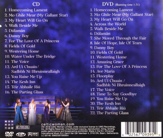 Celtic Woman: Homecoming - Live From Ireland [2CD]