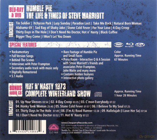 Steve Marriott: Humble Pie: Life And Times Of Steve Marriott [3CD]