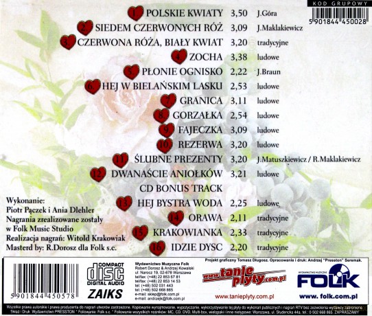 Serduszkowa Party Biesiada - Polskie kwiaty [CD]