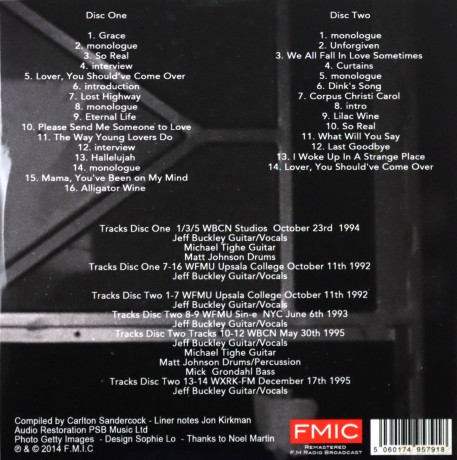 Jeff Buckley: Its Not Too Late [2CD]