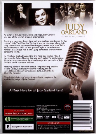 Judy Garland - Ford Star Jubilee (Resleeve) [DVD]