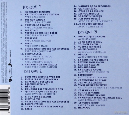 Marc Lavoine: Les Morceaux DAmour [3CD]