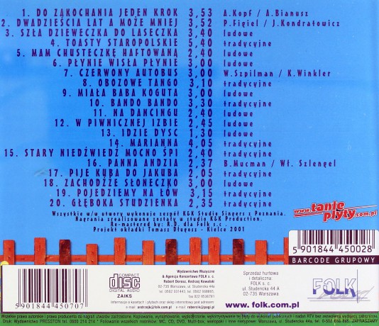Gala przebojów biesiadnych vol.1 [CD]