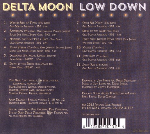 Delta Moon: Low Down [CD]