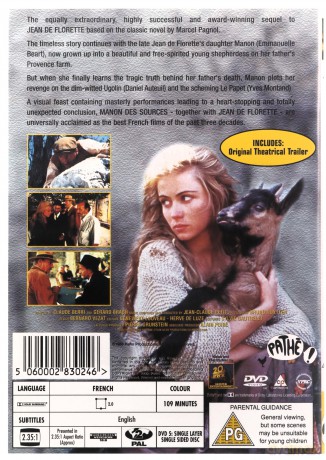 Manon Des Sources [DVD]