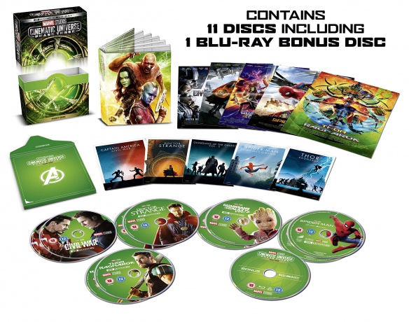 Marvel Cinematic Universe Phase 3 Part 1 [BOX] [11xBlu-Ray]