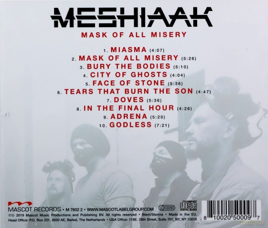 Meshiaak: Mask Of All Misery [CD]