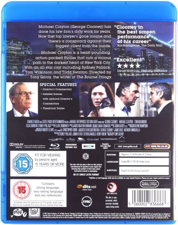 Michael Clayton [Blu-Ray]