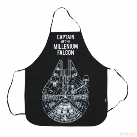 Star Wars: Millenium Falcon Line Art Fartuch