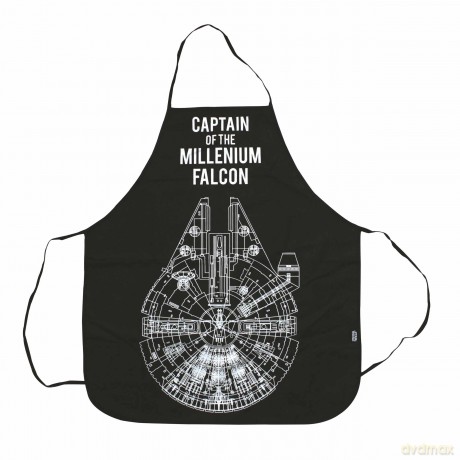 Star Wars: Millenium Falcon Line Art Fartuch