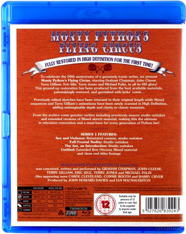 Latający Cyrk Monty Pythona Sezon 1 [2xBlu-Ray]