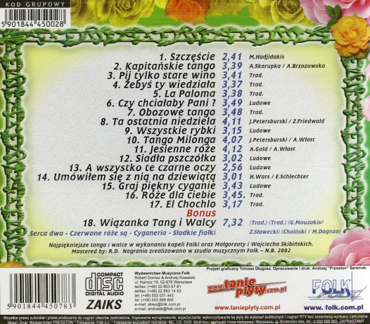 Najpiękniejsze tanga i walce vol.1 [CD]
