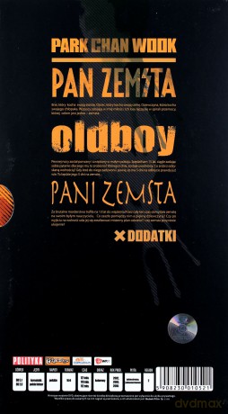 Trylogia zemsty edycja limitowana: Oldboy, Pan Zemsta, Pani Zemsta (digipack) [4DVD]