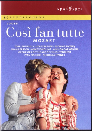 Lehtipuu & Pisaroni & Oae & Fischer: Mozart: Cosi Fan Tutte [2DVD]