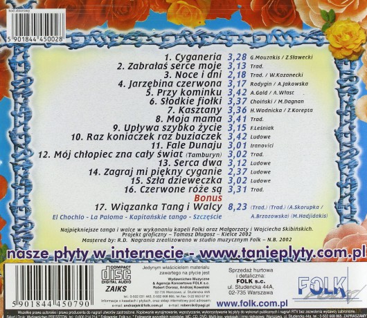 Najpiękniejsze tanga i walce vol.2 [CD]