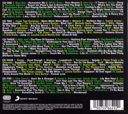 Now 100 Hits Forgotten 90s [5CD]