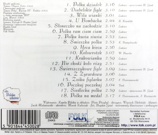 Najpiękniejsze polki - Oto Polska własnie vol.2 [CD]
