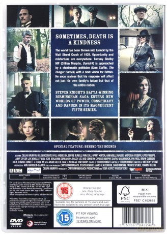 Peaky Blinders Season 5 [DVD]