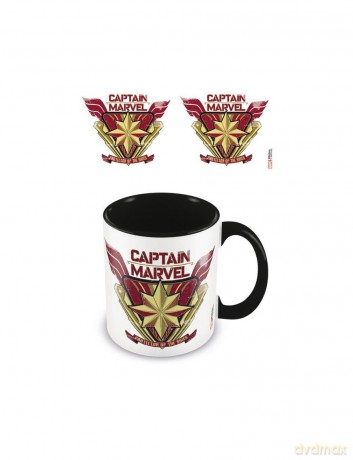 Captain Marvel: Protector (Black Coloured Inner) Kubek