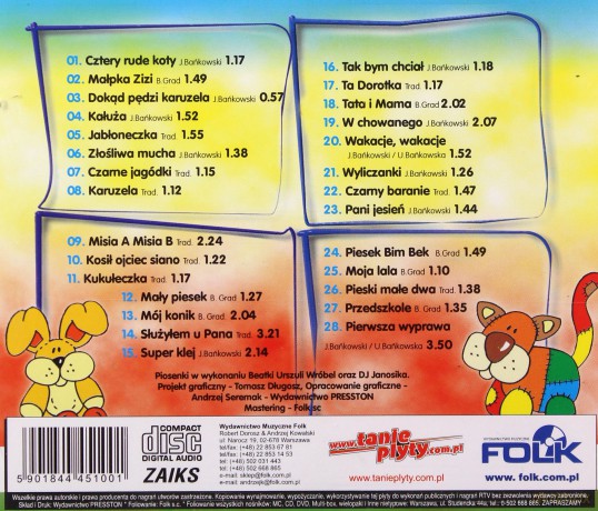 Dziecięcy Mix Przebojów vol.1 [CD]
