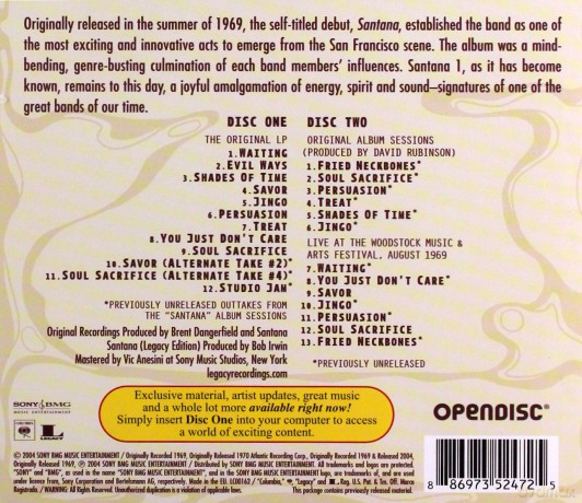 Santana: Santana [2CD]