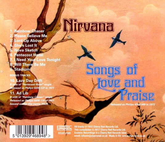 Nirvana: Songs Of Love And Praise: Remastered And Expanded Edition [CD]