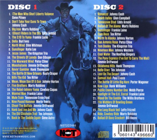 Songs Of The Wild West [2CD]