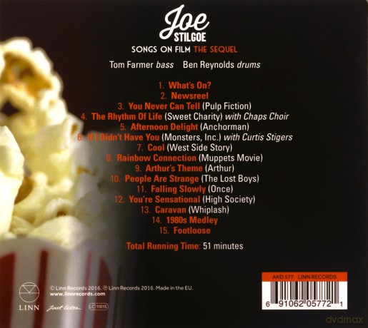 Joe Stilgoe: Songs On Film: The Sequel [CD]