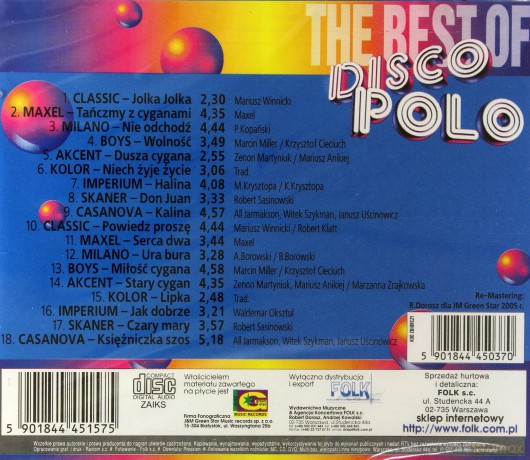The Best of Disco Polo vol.1 [CD]
