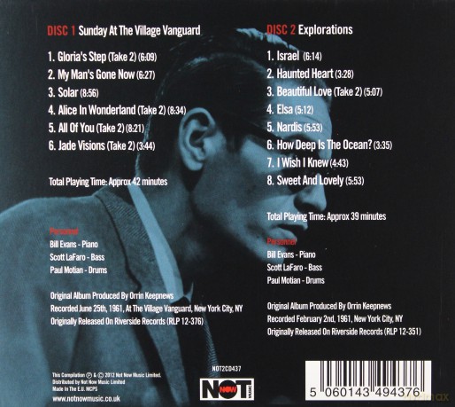 Bill Evans: Sunday At The Vanguard [2CD]