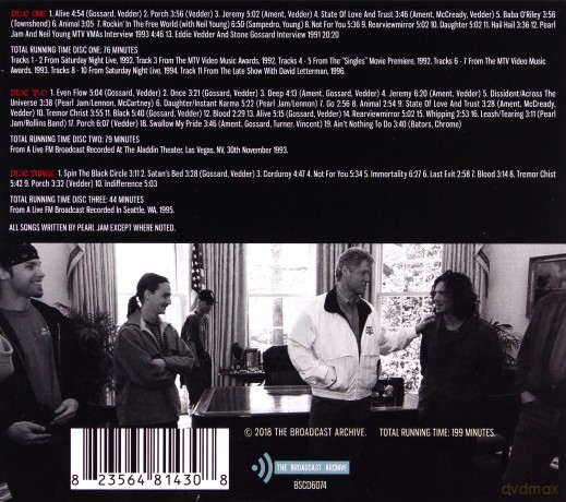Pearl Jam: The Broadcast Archives [3CD]