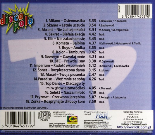 Top Super Przeboje Disco Polo vol.2 [CD]