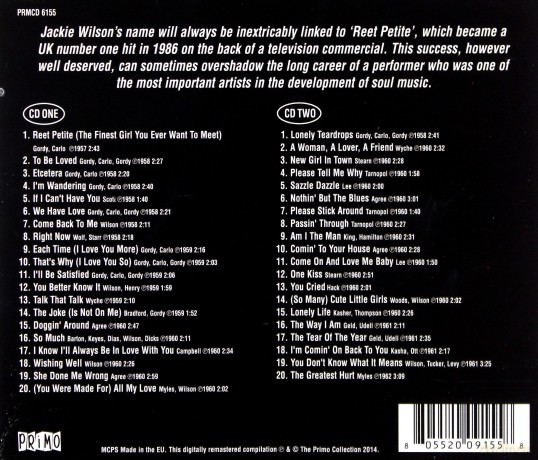 Jackie Wilson: The Essential Recordings [2CD]