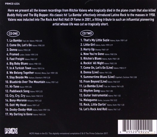 Ritchie Valens: The Essential Recordings [2CD]