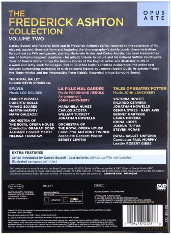 The Royal Ballet: The Frederick Ashton Collection. Vol. 2 [3DVD]