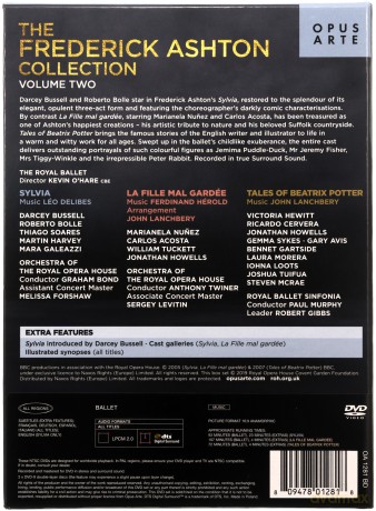 The Royal Ballet: The Frederick Ashton Collection. Vol. 2 [3DVD]