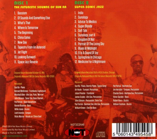 Sun Ra: The Futuristic Sounds Of - On Planet Earth 1914-2014 [2CD]