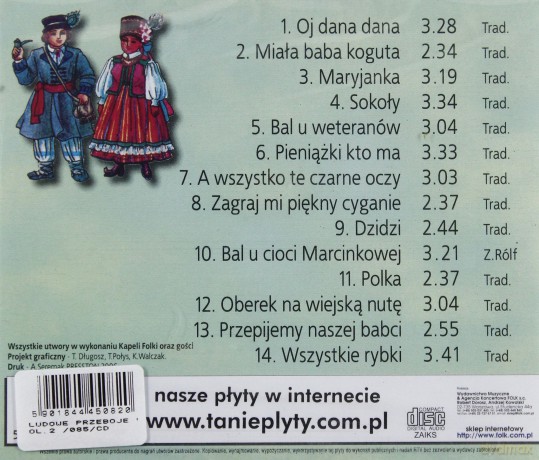 Na ludową nutę vol.2 [CD]