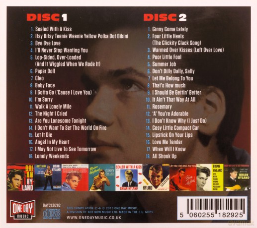 Brian Hyland: The Very Best Of [2CD]