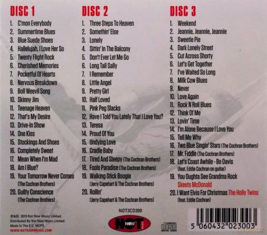 Eddie Cochran: The Very Best Of [3CD]