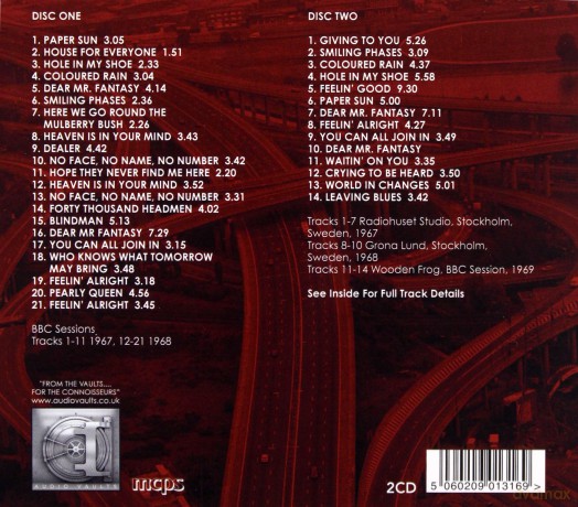 Traffic: Transmissions 1967-1969 [2CD]