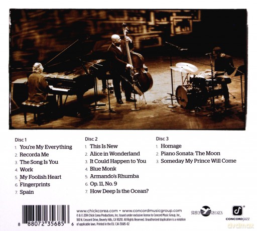 Chick Corea Trio: Trilogy [3CD]